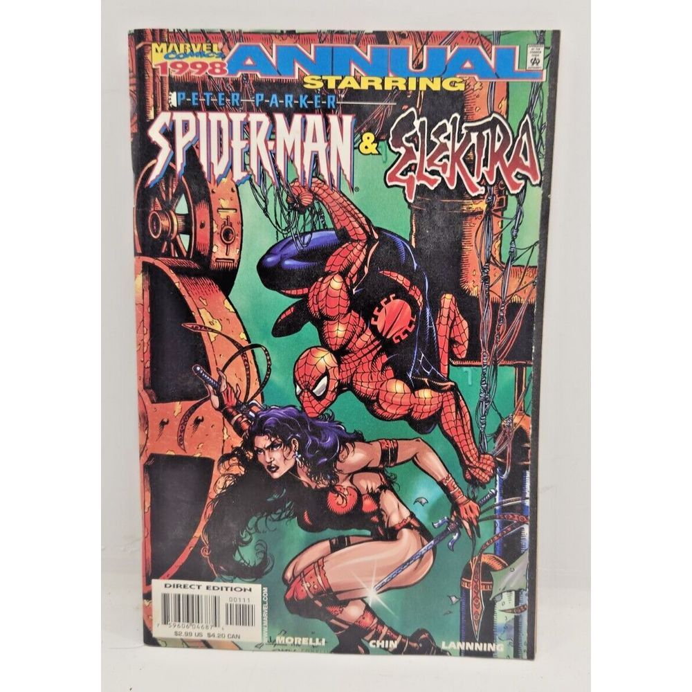 MARVEL COMICS 1998 ANNUAL STARRING SPIDER-MAN AND ELEKTRA‎ NEAR MINT